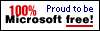 100% Microsoft Free